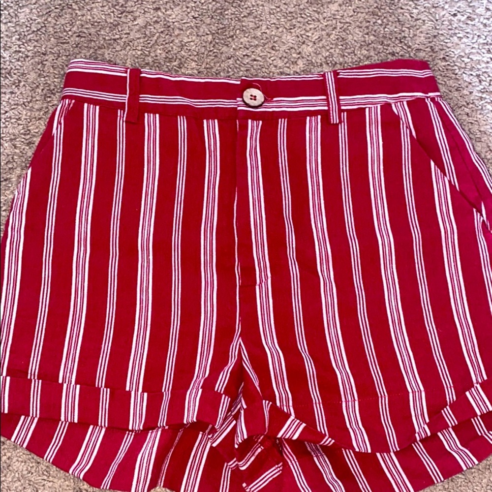 Forever 21 Striped Shorts